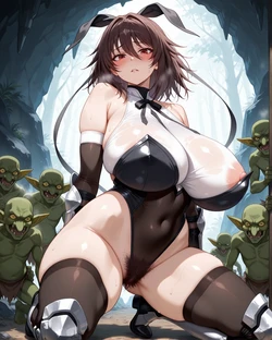 [Donutmaker] Sirayui Mizuki × Goblins [AI Generated]