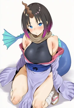 [haremgoblin] Maid Dragon 4 [AI Generated] 作品封面