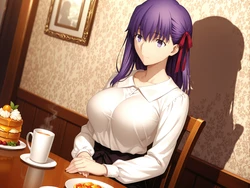 [Rossweisse/Rossweisse155] Matou Sakura P180+ [AI Generated] 作品封面