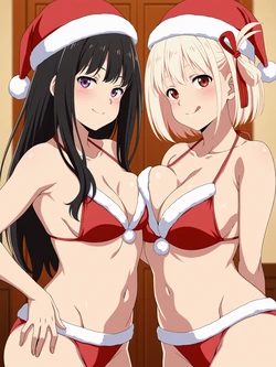 ANIPAI - Chisato Nishkigi & Takina Inoue - Lycoris Recoil [117 pics / Full Set + Extras] [AI Generated]