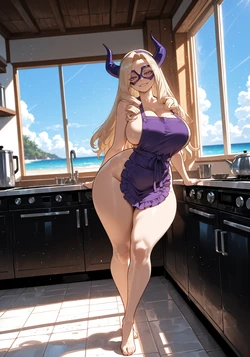 [Miyu] Mount Lady: By the Shoreline [AI Generated] 作品封面