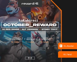 [Takahirosi] OCTOBER 2025 Patreon (2025.10/#41) [English/notext] 作品封面