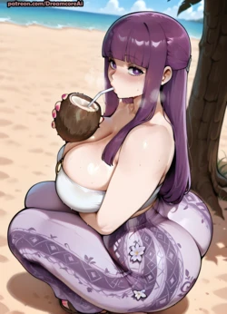 DreamcoreArt - Fern (Frieren) (Patreon) (AI Generated) 作品封面
