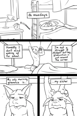 (Black-Kitten) Monday Mornings Revamp (Ongoing)