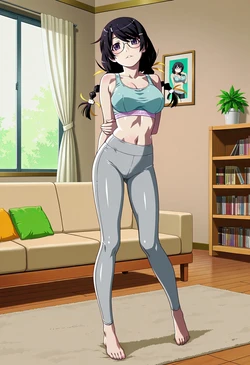 [Vanitas AI] Hanekawa Tsubasa 15 [AI Generated]