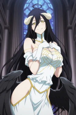 [GoonStudio] Albedo (Overlord) - 227 pics [AI Generated] 作品封面