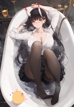 [AI Generated] [Coolsummer] Noshiro Bathing [Patreon] 作品封面