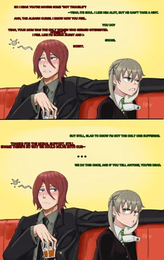 Mobubeinglewd / Nayaase Beleguii / GUTTSUKO / Boxman  Maka and Spirit Albarn
