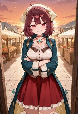 [Nankoai] Sophie Neuenmüller(Atelier)-req-veil-bbc- (Patreon) [AI Generated] 作品封面