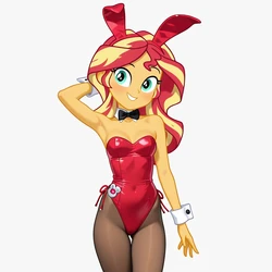Equestria Girls-PLAYBOY Bunny Edition-AI Generated 作品封面