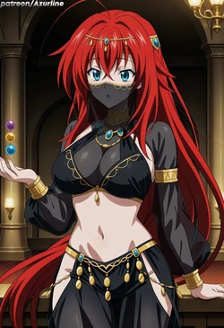 [Azurline] Rias Gremory 4 (High School DxD) #4 - REQUEST (Patreon) [AI Generated] 作品封面