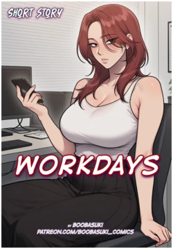 [Boobasuki] Workdays #1: My boss is really hot [AI Generated] 作品封面