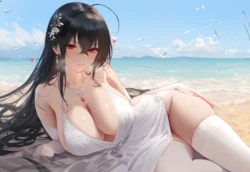[AI Generated] [Coolsummer] Taihou Seaside [Patreon] 作品封面