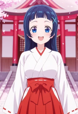 アイドル巫女③ [AI Generated] 作品封面