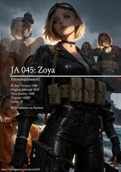 [JessieAI] JA045: zoya 佐娅[AI Generated] 作品封面