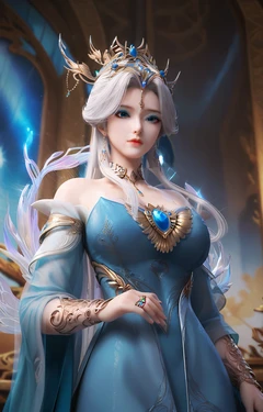 [AI Generated]妖神记 南宫仙音荤素 作品封面