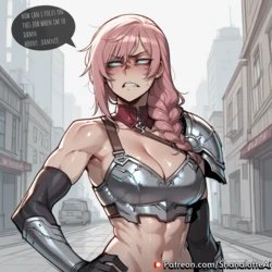 ShanalotteAI (B/G Lightning Farron x Noctis (Final Fantasy) (14 img set) [AI Generated] 作品封面