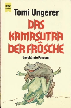 [Tomi Ungerer & Vatsyayana Mallanaga] Das Kamasutra der Frösche (German)