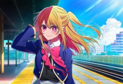 squash Ruby Hoshino 星野ル●ー [AI Generated] 作品封面