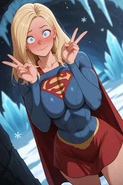 WaifuInvoker Supergirl | DC Comics [AI Generated] 作品封面