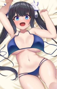 [そなお] ヘスティア (ダンジョンに出会いを求めるのは間違っているだろうか) 作品封面