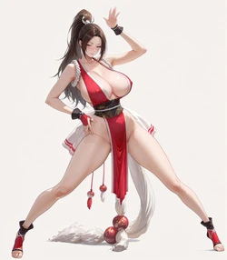 [AiFishBall] Mai Shiranui 21 - King of Fighters (Patreon) [AI Generated] 作品封面