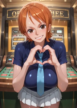 (Oki Senpai) 🍈🍈娜美 Nami(Patreon) (AI Generated) 作品封面