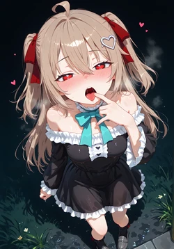 [Custom Firingu X] Neuro Sama (Evil Neuro) [AI Generated] 作品封面