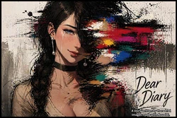 (AI generated) Dear Diary 作品封面