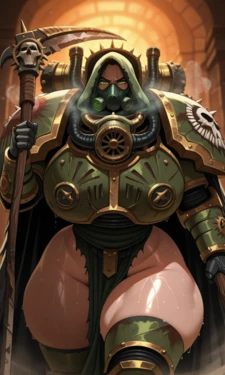 Daidoujipv Warhammer 40k - Mortarion (XL Gallery! 50 pics). [AI Generated] 作品封面