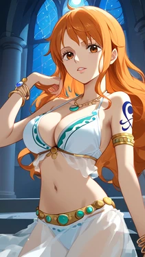 [Patreon][Azzerstudios] Nami Harem Dancer[2024-08-05][AI Generated] 作品封面