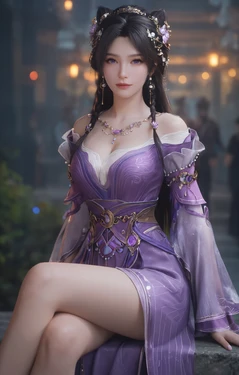 [AI Generated]遮天 姬紫月荤素 作品封面