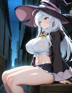 (AID oll) Elaina イレイナ (majo no tabitabi) [AI Generated] 作品封面