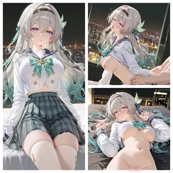 [丶黑谷雨泽] 流萤 Firefly - Honkai: Star Rail (Patreon) [AI Generated] 作品封面