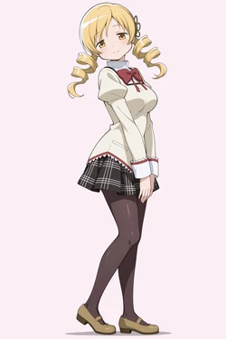wAItercolor - Mami Tomoe #1 - Puella Magi Madoka Magica (REQUEST) [AI Generated]