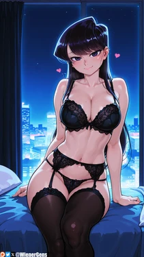 Komi Shouko (Komi Can't Communicate) WienerGens AI Generated 作品封面