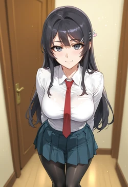 ChocoPizza - Sakurajima Mai (409) [AI Generated] 作品封面