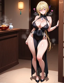 [spe-than] Evelyn China dress sex (Patreon) [AI Generated] 作品封面