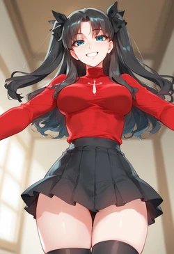 ChocoPizza - Tohsaka Rin (443) [AI Generated] 作品封面