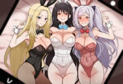 [KaitoArt] (Uncensored) Shadow Garden BBC PARTY - Alexia Midgar - Claire Kagenou - Alpha  [AI Generated] 作品封面
