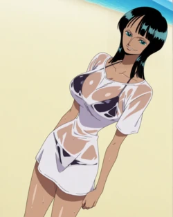 [sticky] Nico Robin Pre-timeskip x BBC [ai generated] 作品封面