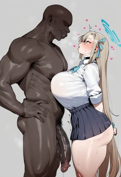 ShineArt - Asuna (School Uniform) (Uncensored) [AI Generated] 作品封面