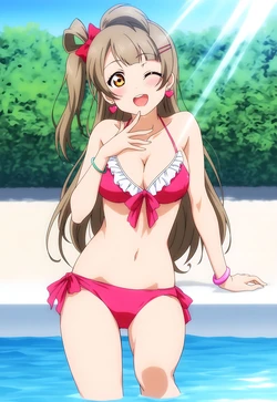 [LoveHUwU] Kotori Minami bikini | Love Live! [AI Generated]