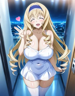 (AID oll) Cecilia Alcott / P活ストラトス＃セシリア [AI Generated] 作品封面
