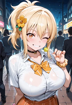 [Nankoai] Ai Miyashita -gyaru (Love Live! Nijigasaki High School Idol Club) [AI Generated] 作品封面