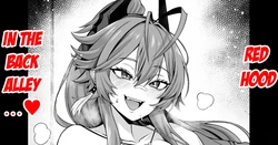 [Ankoman] Reddo Fuddo rojiura de...❤ | Red hood, in the back alley...❤ [English] [Aishi21] 作品封面