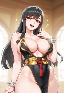 [ChocoPizza] Chun-li Black Dress